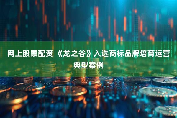 网上股票配资 《龙之谷》入选商标品牌培育运营典型案例